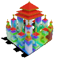 colorfull temple